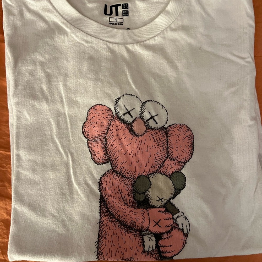 Uniqlo x KAWS with Dior BFF white tee